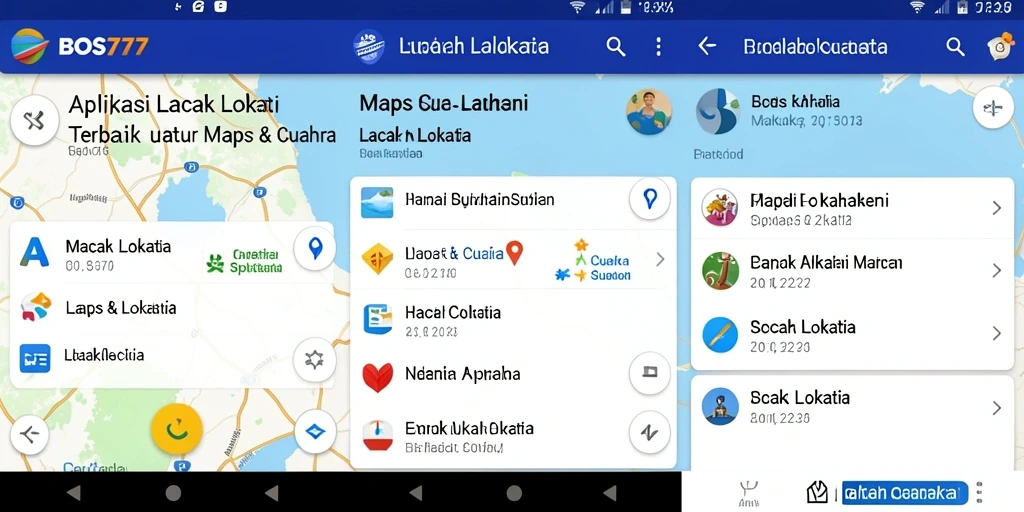 Antarmuka BOS777 menampilkan lokasi secara akurat dan mudah dipahami.