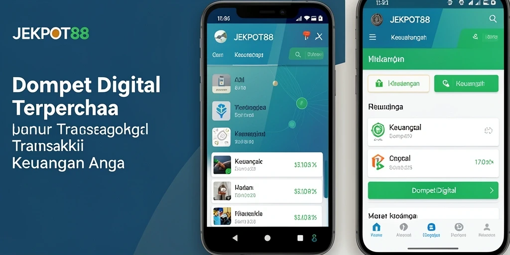 Tampilan antarmuka JEKPOT88 yang modern dan intuitif.